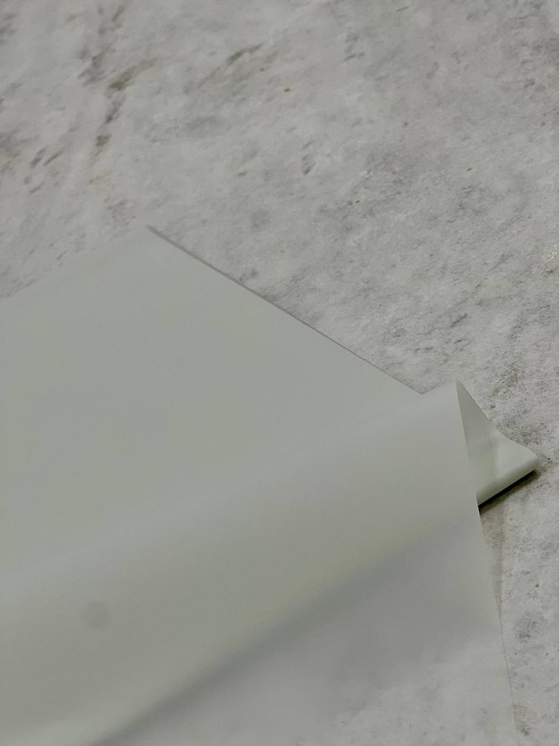 کاغذ ضدآب گل آرایی بسته ۲۰ برگی رنگ طوسی شفاف مدل wm-07
