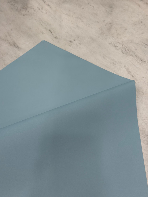 کاغذ ضدآب گل آرایی بسته ۲۰ برگی رنگ آبی آسمانی مات مدل oyz-40