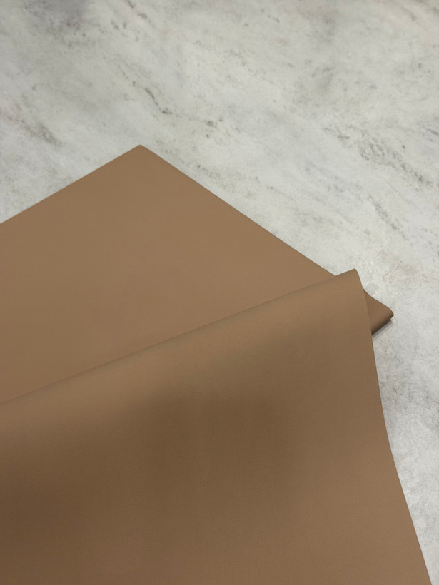 کاغذ ضدآب گل آرایی بسته ۲۰ برگی رنگ نسکافه ای مات مدل oyz-41